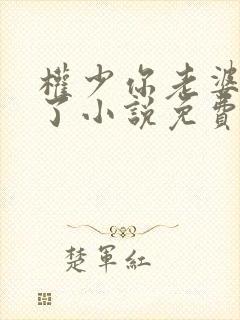 权少你老婆要跑了小说免费阅读全文