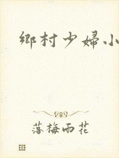 乡村少妇小说