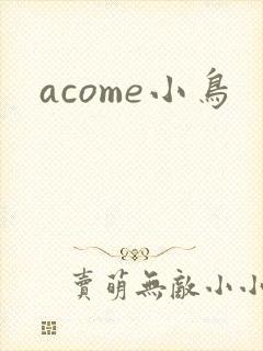 acome小鸟