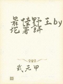最佳野王by一坨薯饼
