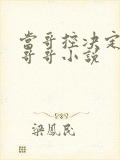 当哥控决定疏远哥哥小说