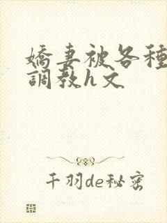 娇妻被各种刑具调教h文封面