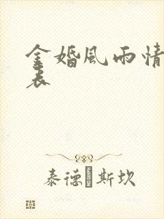 金婚风雨情演员表