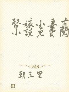 替嫁小妻有点甜小说免费阅读全文