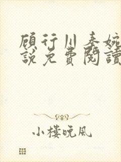 顾行川秦婉音小说免费阅读最新章节
