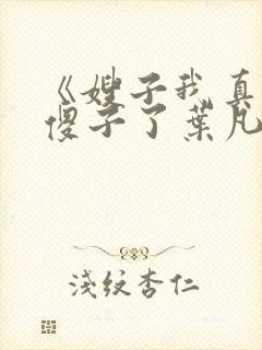 《嫂子我真不是傻子了叶凡》