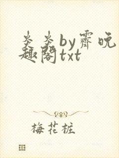 炎炎by霁晚笔趣阁txt封面