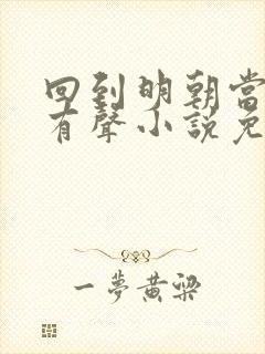 回到明朝当王爷有声小说免费听