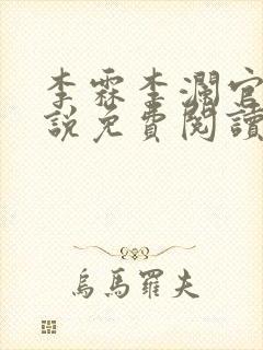 李霖李澜官场小说免费阅读