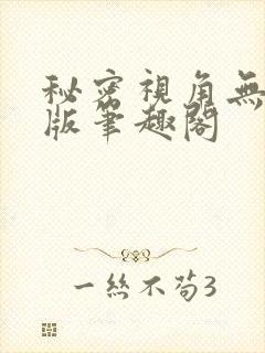 秘密视角无删减版笔趣阁