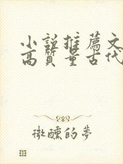 小说推荐文笔好高质量古代言情