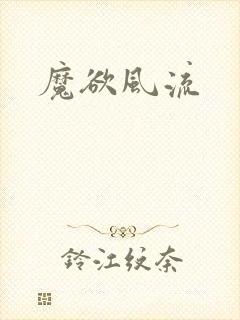 魔欲风流封面