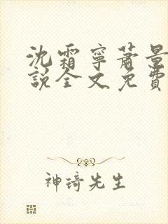 沈霜宁萧景渊小说全文免费阅读