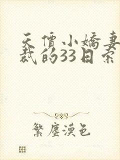 天价小娇妻,总裁的33日索情全文免费