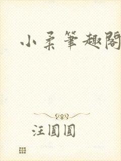 小柔笔趣阁小说封面