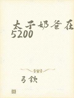 太子奶爸在花都5200