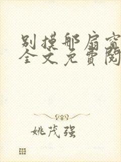 别摸那扇窗小说全文免费阅读