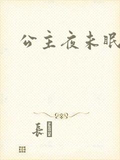 公主夜未眠封面