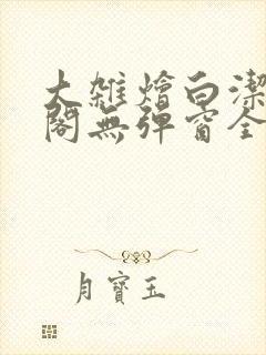 大杂烩白洁笔趣阁无弹窗全本