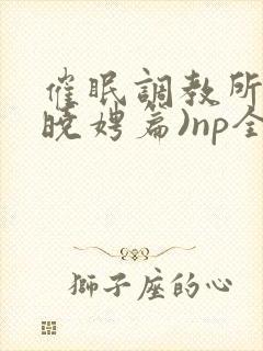 催眠调教所(李晓娉篇)np全肉