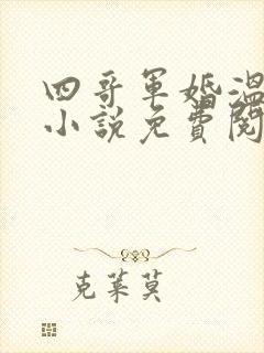 四哥军婚温言的小说免费阅读全文