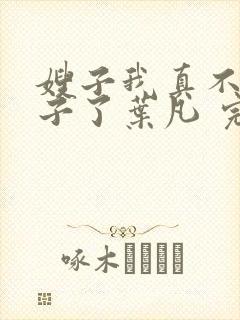 嫂子我真不是傻子了叶凡 完本