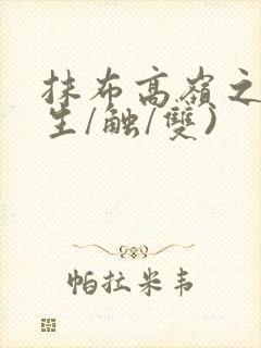 抹布高岭之花(生/触/双)