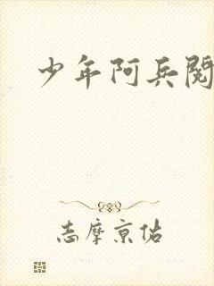 少年阿兵阅读封面