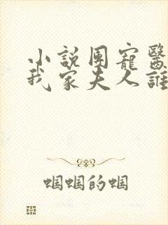 小说团宠医妃:我家夫人谁敢惹