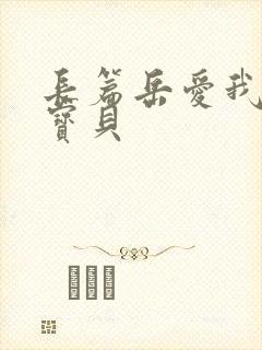 长篇岳爱我的大宝贝封面