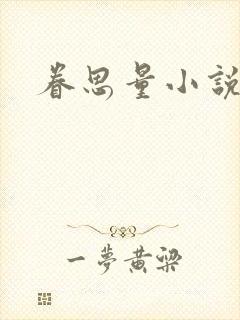 眷思量小说