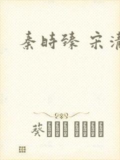 秦时臻 宋清欢