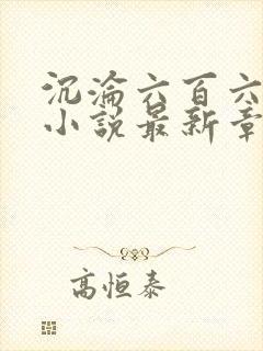 沉沦六百六十六小说最新章节更新