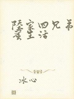 陆家四兄弟的甜蜜生活