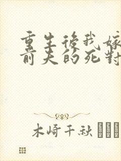 重生后我嫁给了前夫的死对头