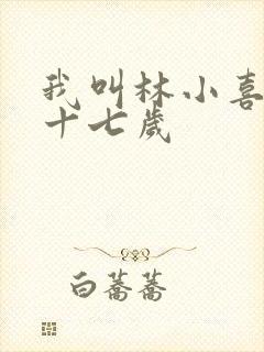 我叫林小喜今年十七岁