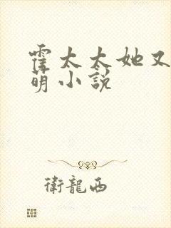 霍太太她又软又萌小说