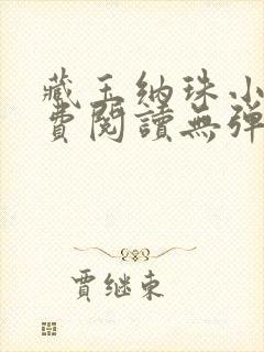 藏玉纳珠小说免费阅读无弹窗