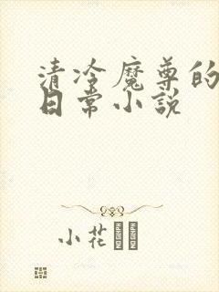 清冷魔尊的抹布日常小说封面