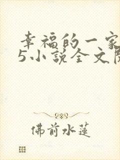 幸福的一家1—5小说全文阅读