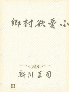 乡村欲爱小说