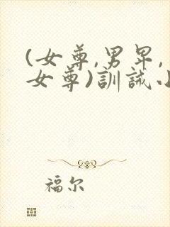 (女尊,男卑,女尊)训诫小说