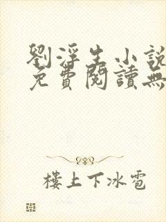 刘浮生小说全文免费阅读无弹窗封面