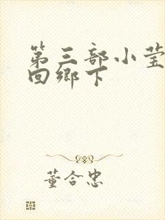 第三部小莹乱翁回乡下