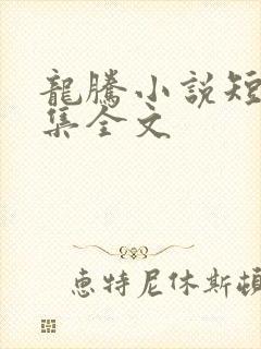 龙腾小说短篇合集全文封面