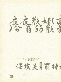 夜夜欢好(高h)公翁的欢爱