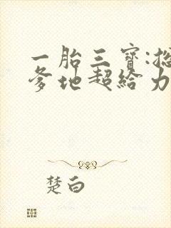 一胎三宝:总裁爹地超给力 小说