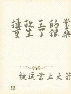 摄政王的掌中娇重生了银桑桑