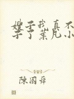 嫂子我真不是傻子了叶凡小说全文阅读