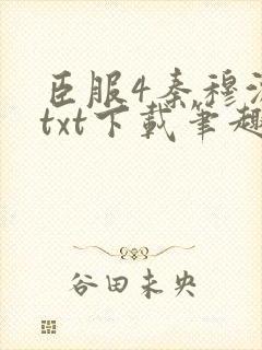 臣服4秦穆沈流txt下载笔趣阁